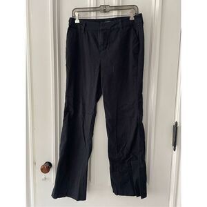 Old navy black cotton pants 6